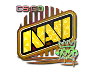Наклейка|NatusVincere(голографическая)|РМР-2020